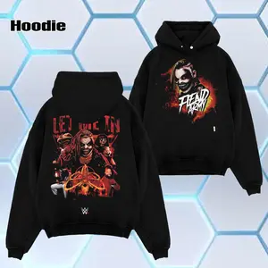 WWE 2026 - Bray Wyatt “LET ME IN” World Champion , Oversize Unisex Acid Wash Tee , WWE Legend Streetwear , Cotton , Graphic Tee T-Shirt Hoodie Sweatshirt Wash , Classic , Fan Gift Top Fabric Menswear Casual Wrestling Crew Neck