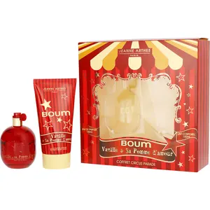 Boum Vanille Sa Pomme D'amour Set-Eau De Parfum Spray 3.3 Oz & Perfumed Body Lotion 5 Oz For Women