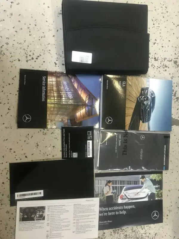 2019 MERCEDES BENZ GLA CLASS MODELS Owners Operators Manual SET Factory OEM