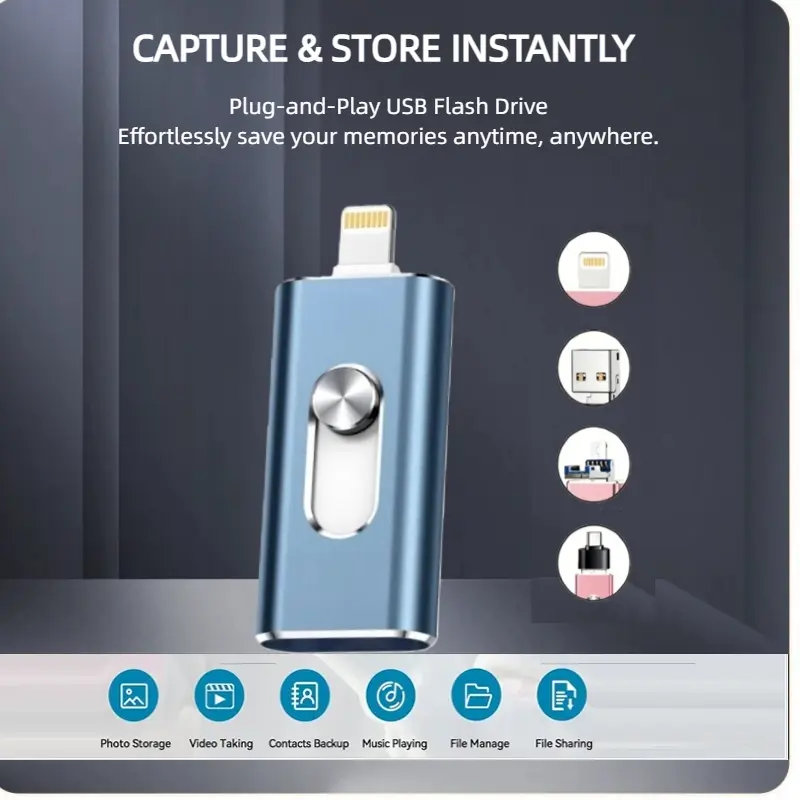 iPhone Photo Stick Flash Drive, 512gb 1tb Memory Card for Phone Storage ...