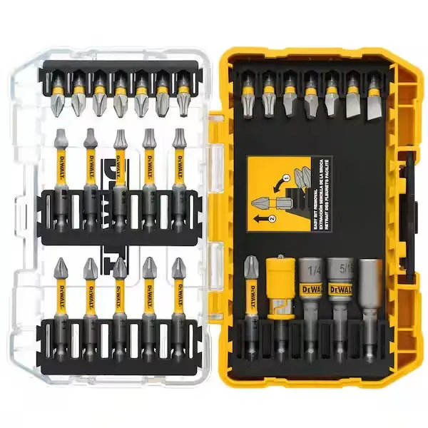 MAXFIT ULTRA 30-Piece 1/4 in. Hex Steel Screwdriving Bit Set for Hand Tools, Hex Key Applications