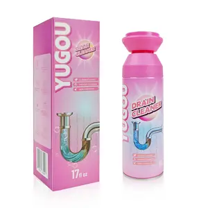 Yugou Foam Drain Cleaner - Drain clog Remover & Deodorizer & Cleaner for Kitchen Drains, Sinks, Shower Drains & Tubs