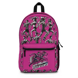 Go-Getter Backpack – Carry Your Goals Everywhere (Dark Pink)