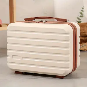 Hand Luggage Cosmetic Bag, Ladies Mini Storage Bag, Company Gift Small Box, Toiletries Fashion Retro Lightweight Suitcase Student Multi-Functional Fashion Suitcase, Cute Storage Box