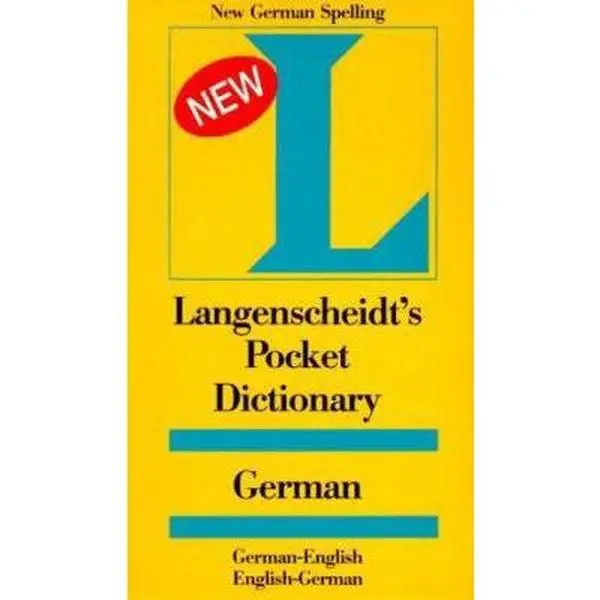 USED-Pocket German Dictionary by Langenscheidt (Paperback)