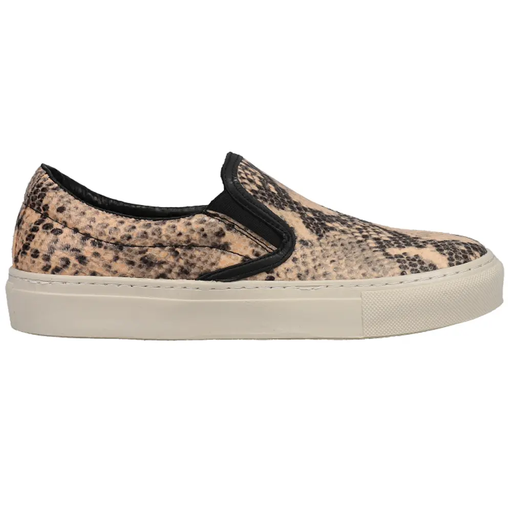BRONX Womens King Kat Slip On Sneakers Shoes Casual - Beige