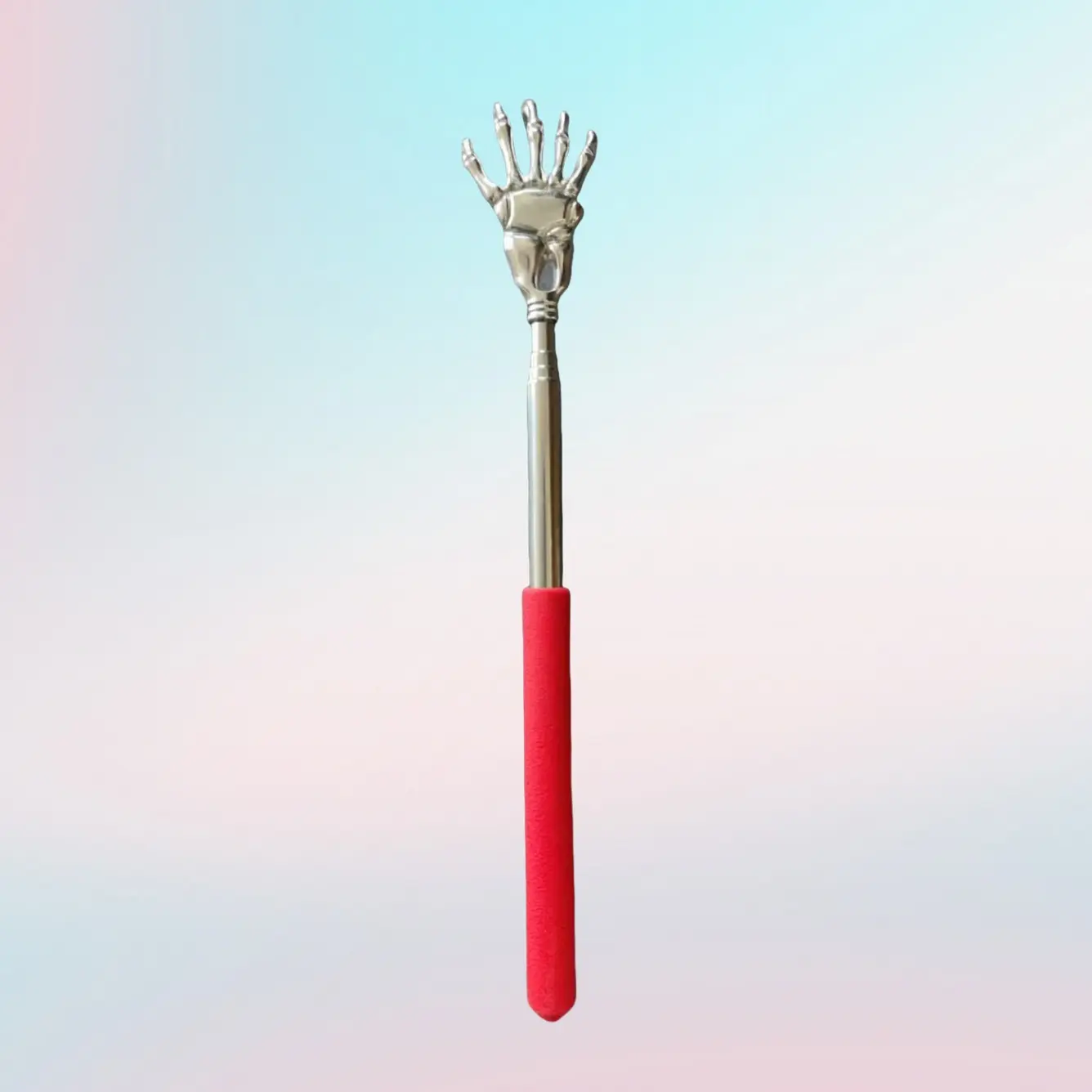 1 piece of Ghost Hand stainless Steel extendable, home massager, relieves itching, ，Portable Back Scratcher, Retractable Back Massager, Manual Massage Tool for Travel, Perfect Gift for Friend and Family, Body Care，Halloween gift