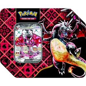 Charizard Paldean Fates Tin - Pokemon R&S