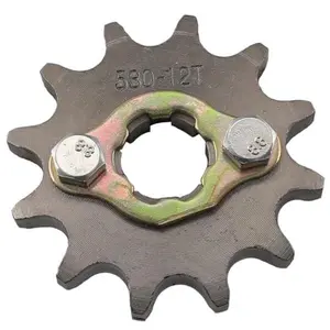 530 Chain Front Sprocket Cog 20mm Inner Diameter Vertical Engine Sprocket DIY Modification for 150cc-350cc Offroad Motorcycle Enduro Dirt Pit Bike Pocket UTV ATV Go Kart Quad Moped Mobility