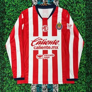 2425 Home Red and White Football Jersey