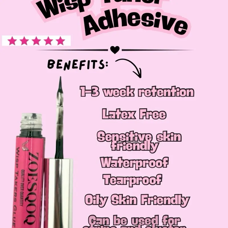 Clusters + Strips Eyelash Adhesive *ONLY*