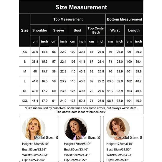 EKOUAER Women'S Long Sleeved  Soft Casual Set S-Xxl, Cute, Elastic, Comfortable Clothes