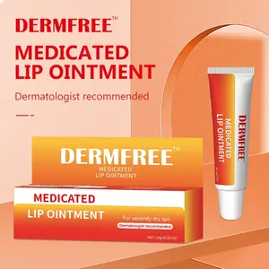 DERMFREE Unisex Lip Balm, 0.35 oz. Helps relieve chapped lips, soothe the pain of cold sores and blisters, and repair damaged lips.