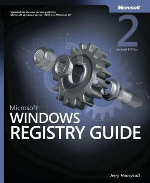 Used Microsoft Windows Registry Guide, 2nd Edition - Jerry Honeycutt (Paperback, English) - Good Tutorial for Power Users with 100+ Registry Files, Complete Ebook