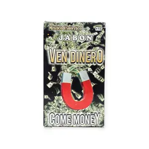 Mistico Esolericо Ven Dinero Come Money Soap Attract Wealth and Fast Prosperity with Magnetic Design