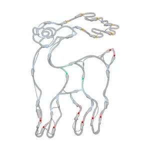 Vickerman 17" Reindeer Wire Silhouette with 35 LED Lights