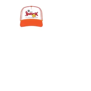 Kirby Trucker Hat in Orange by New York (TN5309A)