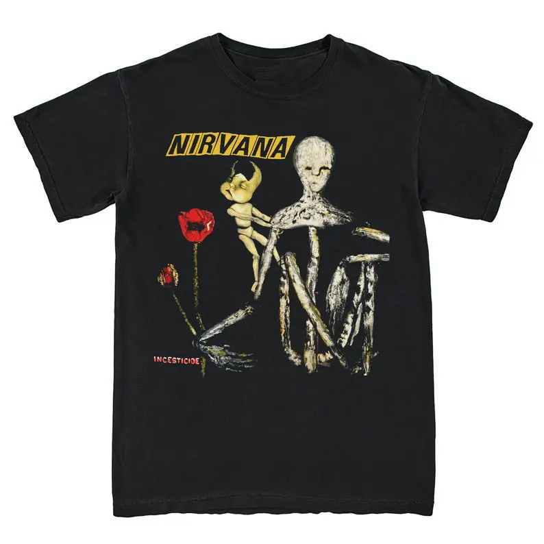 Nirvana tees, Retro Unisex Tees, Vintage T-Shirt