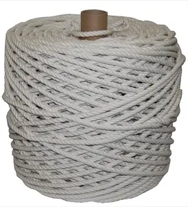 T.W. Evans Cordage 29-002 Twisted Cotton Rope, 0.1875 in. (3/16" X 1100' ft. (1100'), Soft and Pliable for Decorative Uses, Knotwork