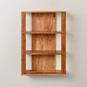 14" Wide 4 Shelf Mid-Century Wall Bookshelf - Hearth & Hand with Magnolia
