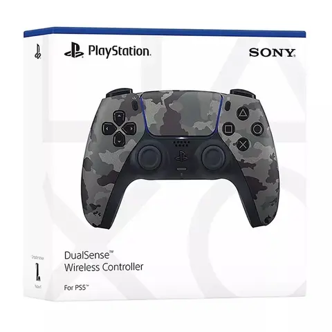 Sony PlayStation 5 DualSense Wireless Controller - Gray Camo