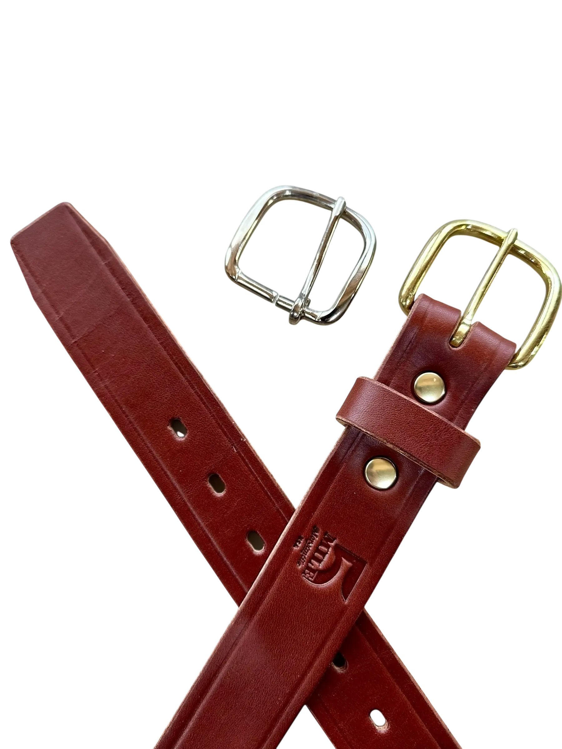 Granger Belt / Brown Veg Tan / Stiffness: Firm / Width: 1.5''