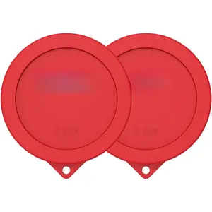 Silicone Replacement Lids for Pyrex Sculpted Glass & Tinted Glass Bowls Mixing Bowls, Lids For 7401-s 3-Cup(Container not included)
