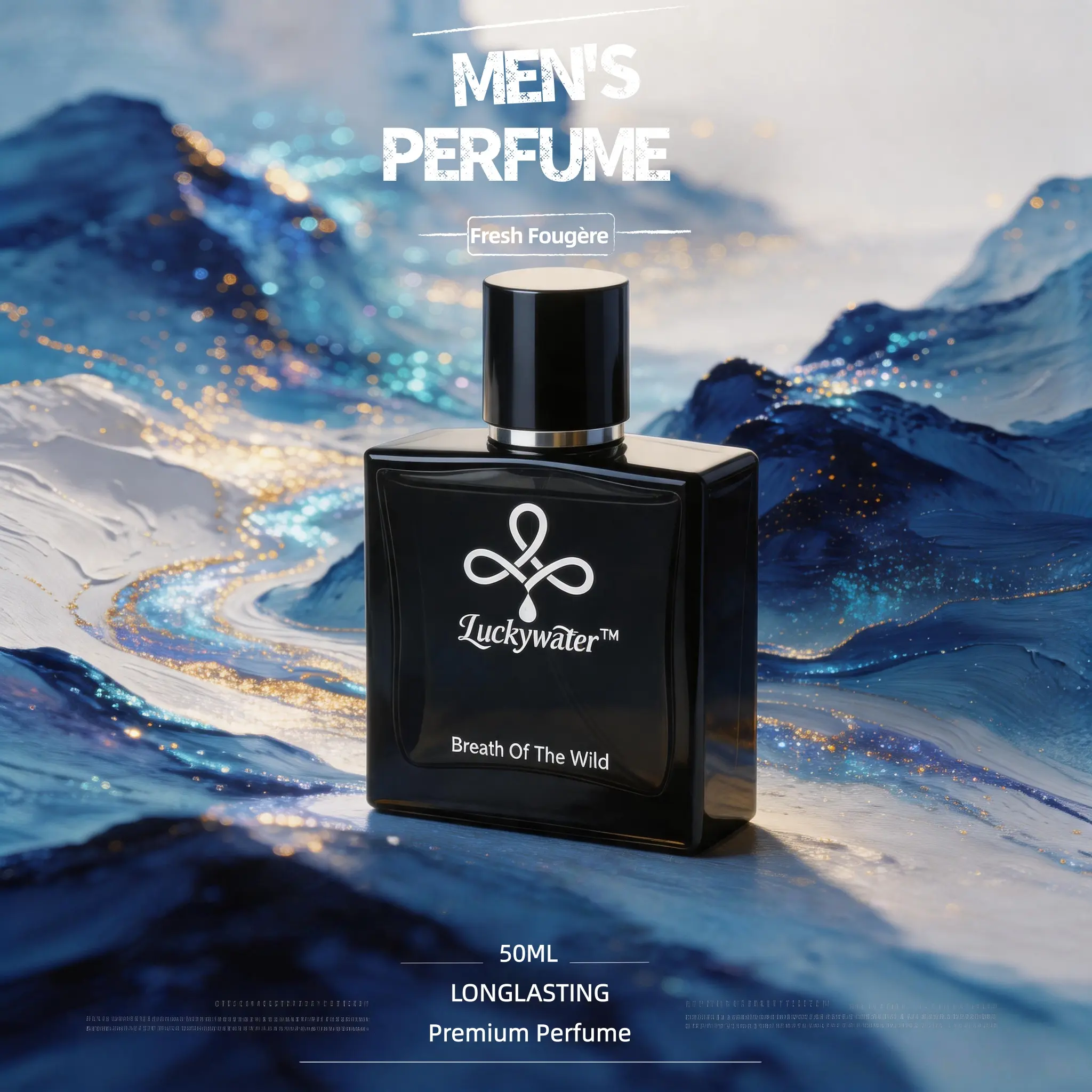 Men's 50 ml Fresh Fougere natural spray, Clean, Long-Lasting Scent, Ideal for Office & Daily Use, Perfect Gift for Him, Men's perfume, Cologne for men, men's cologne, social occasion, modern fragrance, high-end