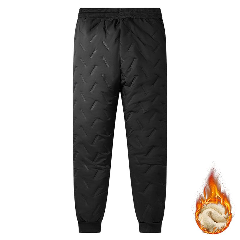 Men's Casual Set for Autumn and Winter, Stand Collar Long Sleeve Jacket and Pants Set, Men's Winter Jacket with Fleece Lining, Polyester Fabric, Hooded Casual Set with Pockets Clothes Menswear Beige