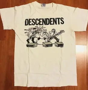 Descendents Band T-shirt, Punk Rock Band Shirt, Natural Color, New Shirt