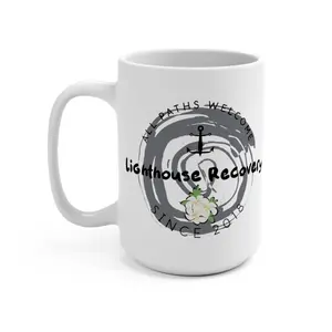 Mug 15oz - Lighthouse Recovery Ceramic Coffee