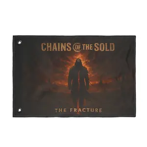 Chains of the Sold The Fracture Flag | Double-Sided Band Flag