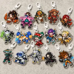 15 Ops (NOT COMBO 15) Overwatch Acrylic Keychains, Cute Game Merch