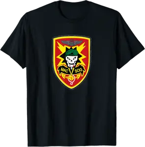 Mac V Sog MACVSOG Vietnam Veteran Army Command Studies Group T-Shirt - Miguelgonza Shop 46B0D914C9JK