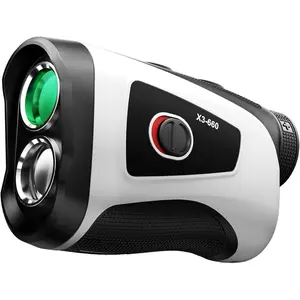 Golf Rangefinder with Slope , 7X Magnification, 5 Modes, Flag Pole Locking, Vibration, Range Finder Golf Tournament Legal, Rechargeable Golf Accessories  for Men