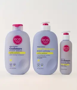 Vanilla Cashmere Shower Essentials - Body Wash, Shave Oil, & Body Lotion Skincare 3-Pack Bundle Vanilla Cashmere Shower Essentials - Body Wash, Shave Oil, & Body Lotion Skincare 3-Pack Bundle