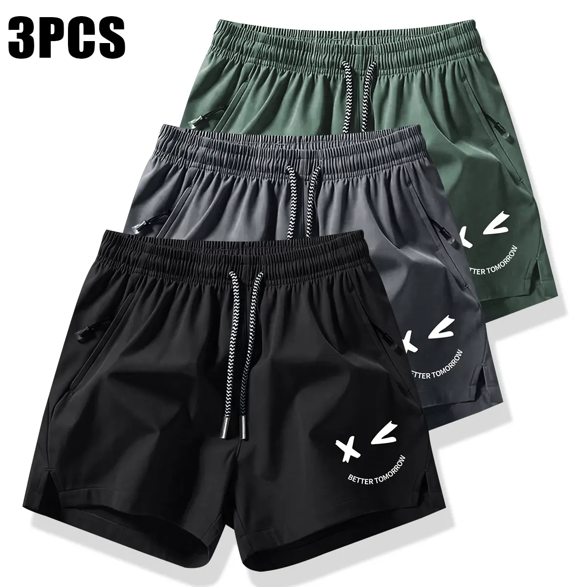 Black - Dark Gray - Army Green