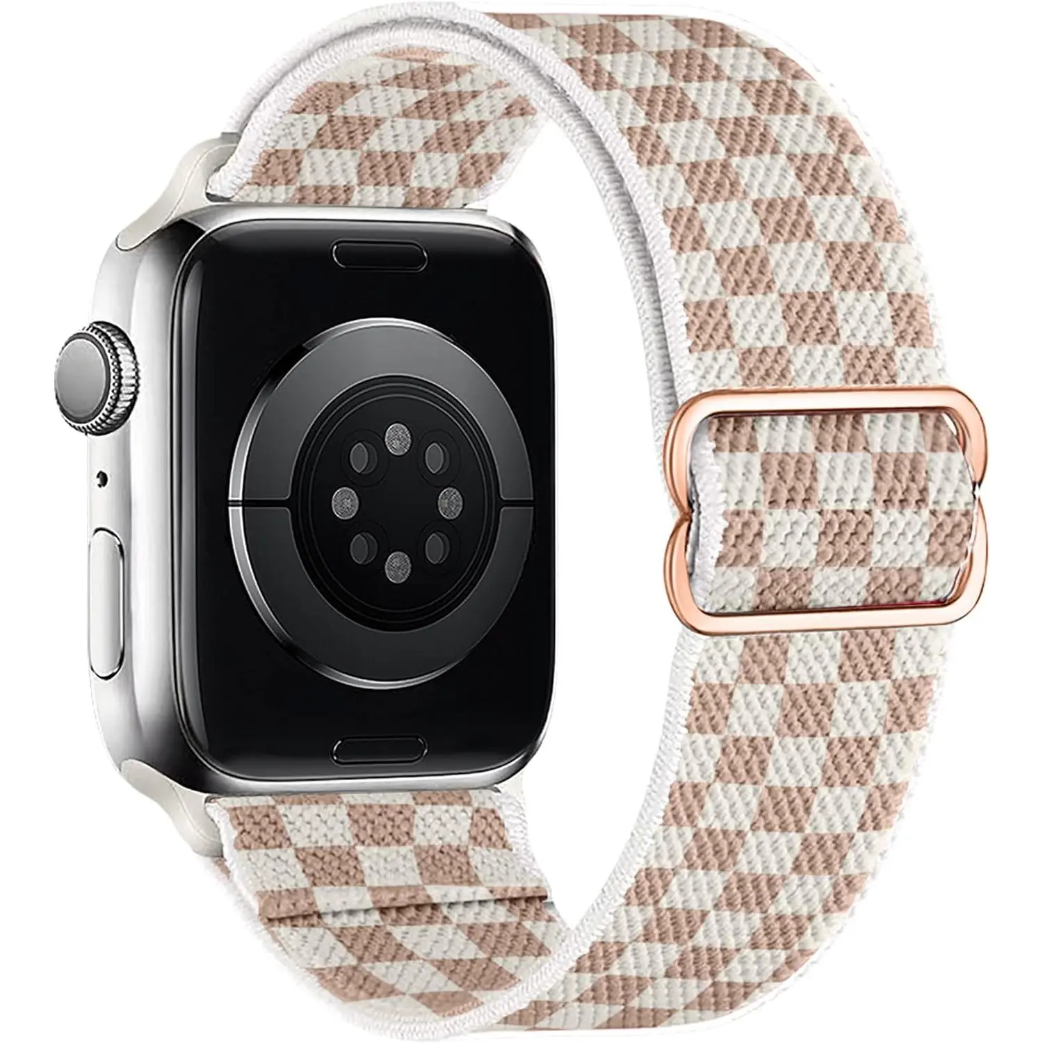 Stretchy Nylon Loop Band, Adjustable Soft Elastic Strap for Apple Watch (38mm/40mm/41mm/42mm/44mm/49mm), Compatible with SE/Ultra/iWatch Series 8-1, Fashion Smart Watch Accessory (1-Black Paw), Accessories, Smart Watch Straps, 38-49Mm