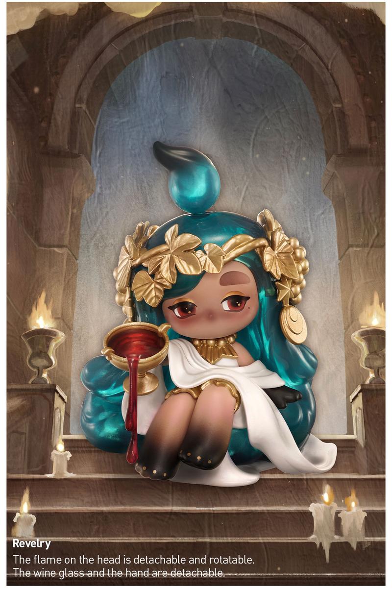 POP MART CHAKA Candle Whisper Series Figures POP MART CHAKA Candle Whisper Series Figures