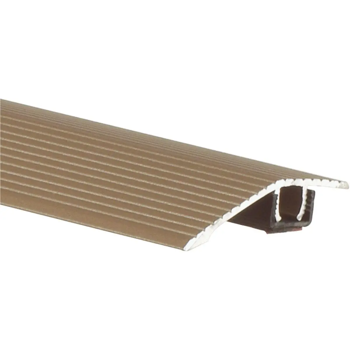 212 MAIN Thermwell Frost King Reducer Floor Transition, 1-0.81 x 36 in., Satin Nickel, EZ Install, Peel & Stick