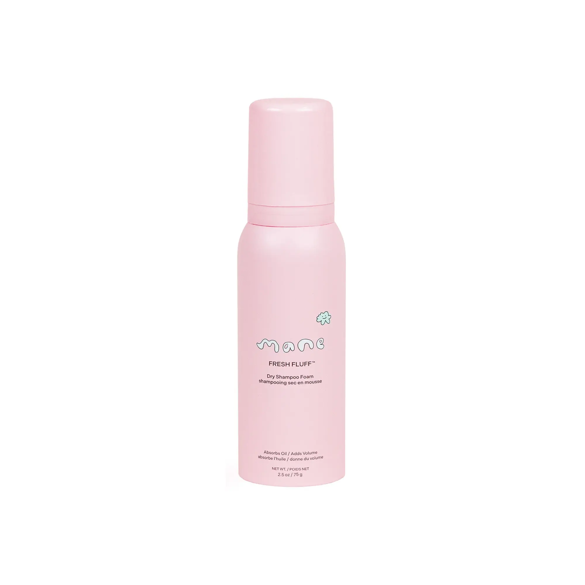 Mane Fresh Fluff Dry Shampoo Foam - Travel-size