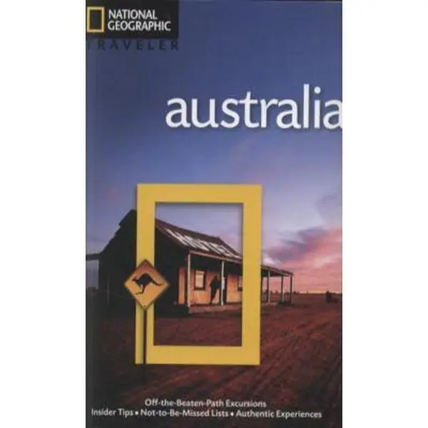 Used National Geographic Traveler: Australia 4th Edition Softcover English Book by Roff Smith - Covers Aboriginal Art, Great Barrier Reef, Bondi Beach, Bush Fires, New South Wales, Cultural Festivals, 400pp, Authentic Experiences