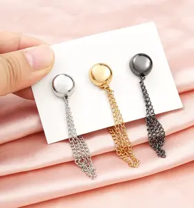 3pcs Magnetic Pants Hem Clips, Adjustable Cuff Clip for T Shirts, Strong Alloy Fastener to Shorten Pants Length No Sewing