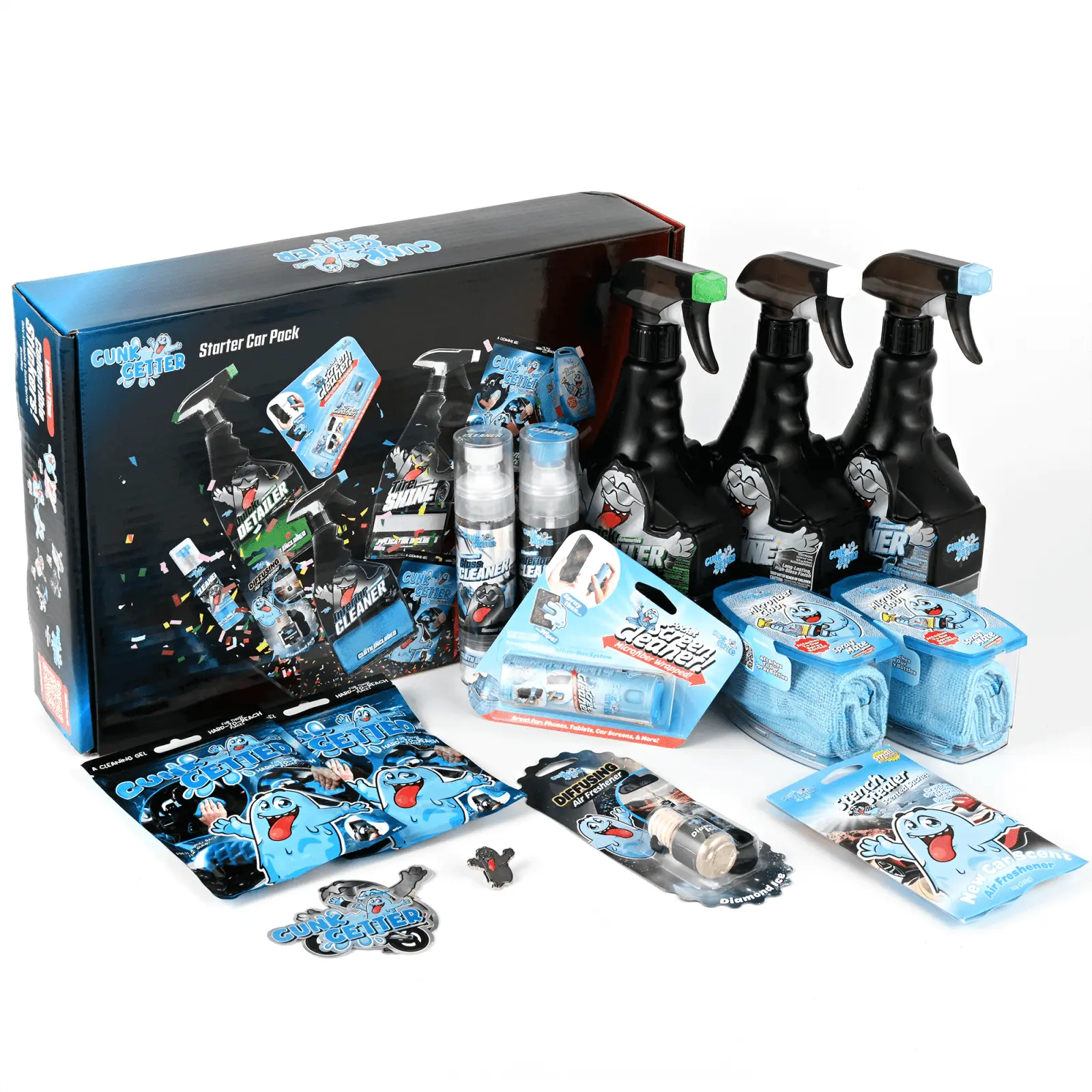 Auto Detailing Starter Kit (Interior & Exterior Care)