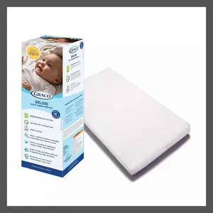 Graco Deluxe Foam Crib and Toddler Mattress GREENGUARD Gold Certified