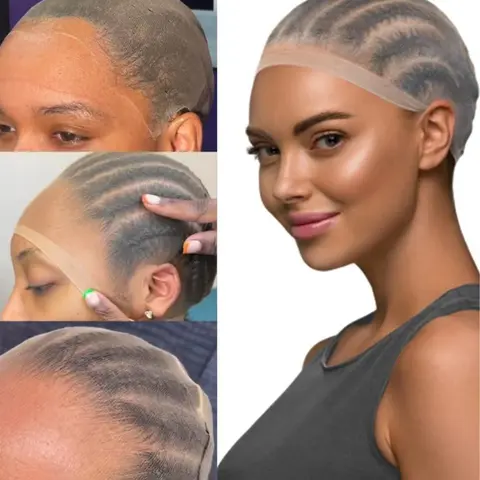 New Wiggins Hair HD Wig Cap For Lace Frontal Closure Wigs Soft Thin & Breathable & Invisible Elastic Wig Cap