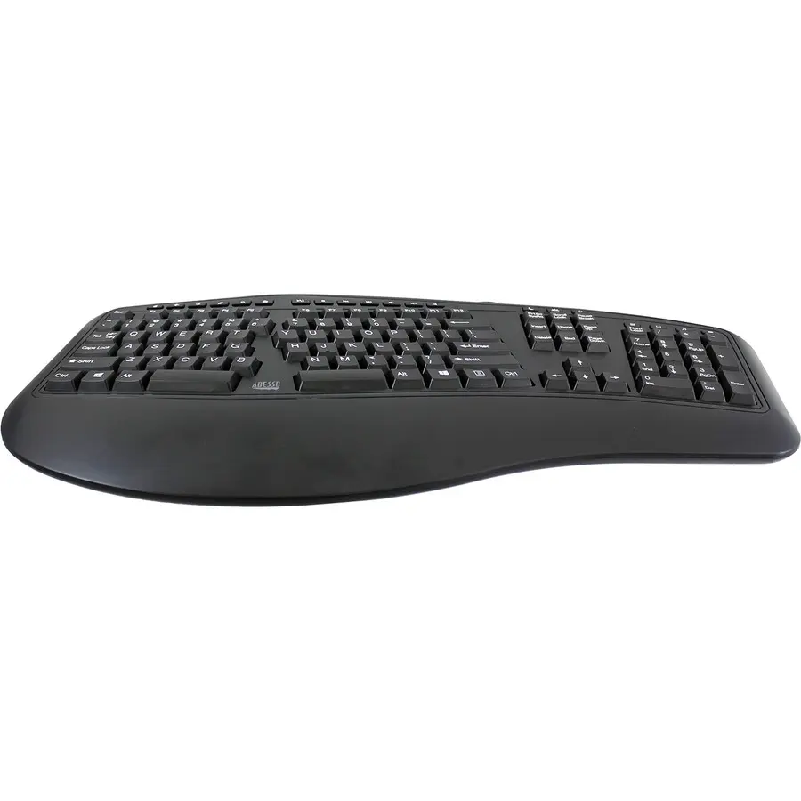 Adesso Desktop Ergonomic Split Keyboard AKB-150UB