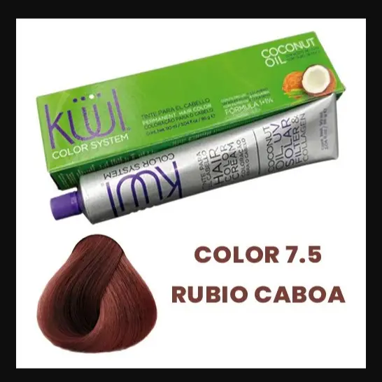Caobas Color 7.5 Rubio Caoba