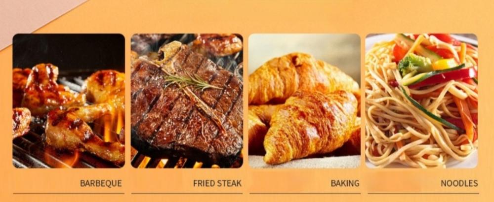 18-Piece Kitchen Utensil Set — BPA-Free Matte Silicone Cooking Set, Dishwasher Safe | Heat-Resistant & Scratch-Proof | Includes Chef's Knife Set (Featuring 11 Cooking Tools, 5 Sharp Knives, 1 Pair of Scissors, and 1 Rotating Storage Caddy)