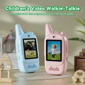 Children's Walkie-Talkie Kit with Voice Conversion 1000-foot Range USB Power 2.4G/3G/4G/5G Rechargeable Battery for Indoor Play Camping Hiking Halloween Gift for Boys Girls 3-10